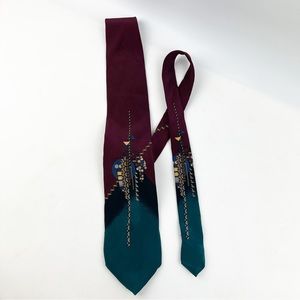 Men's Frank Lloyd Wright Silk Necktie Tie May Basket Liberty Magazine 1925 *Read